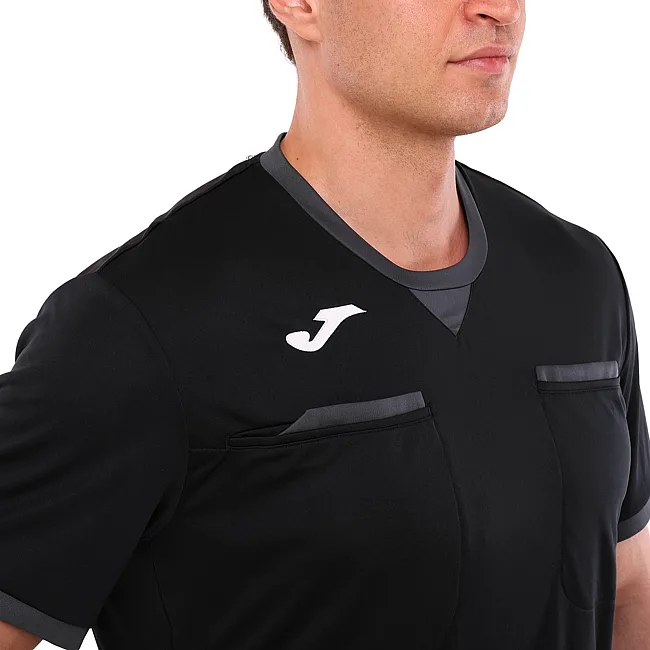 Футболка футбольного судді JOMA

 REFEREE 104240-110 (Чорний-сірий)