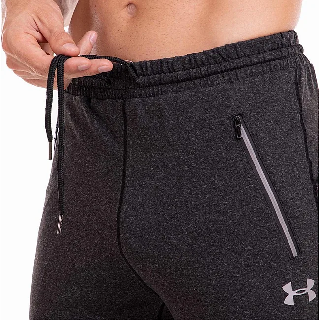 Спортивные штаны
 мужские на манжете UNDER ARMOUR
 CO-8817 (Темно-серый)