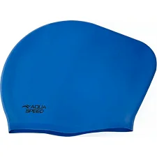 Шапка для плавания Aqua Speed LONG HAIR CAP 62226 синий