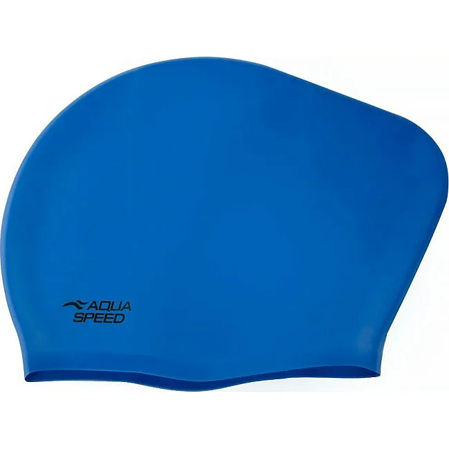 Шапка для плавания Aqua Speed LONG HAIR CAP 62226 синий
