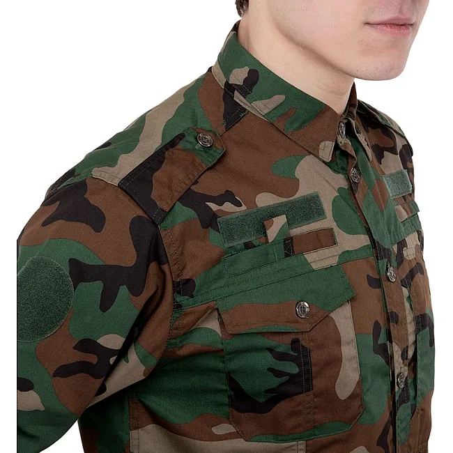 Костюм тактический (рубашка и брюки) MILITARY RANGERS

 ZK-SU1127 (Камуфляж Woodland)