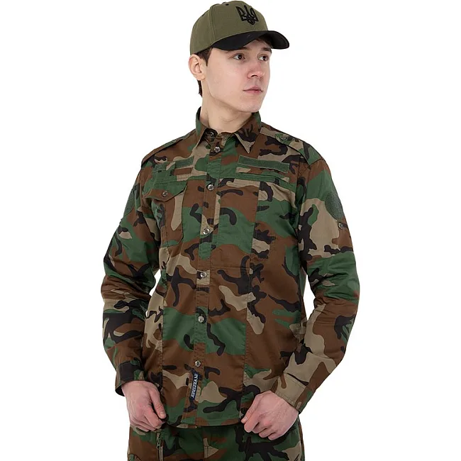 Костюм тактический (рубашка и брюки) MILITARY RANGERS

 ZK-SU1127 (Камуфляж Woodland)