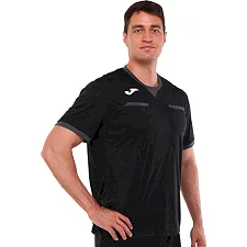 Футболка футбольного судді JOMA REFEREE 104240-110 (Чорний-сірий)