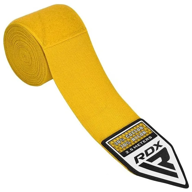 Бинти для боксу RDX Hand Wraps Yellow (2.5м.)
