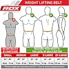 Атлетичний пояс RDX Brown M