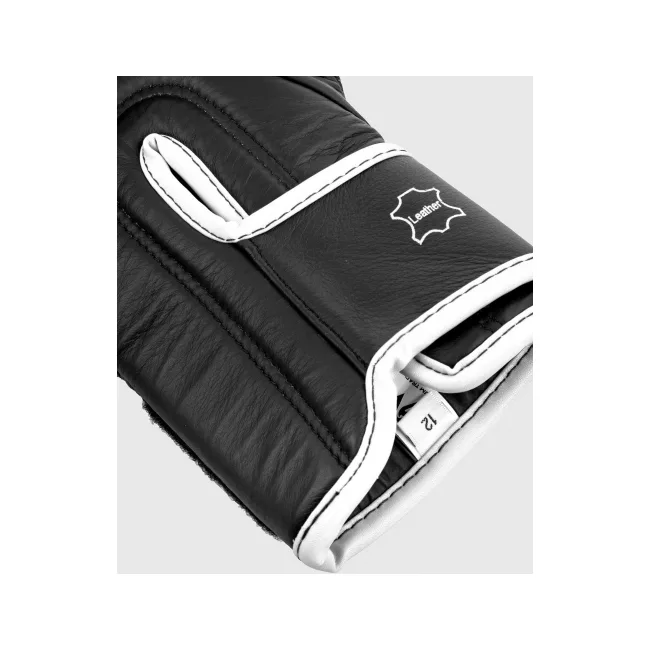 Рукавиці для боксу VENUM Hammer Pro Velcro Nappa Leather Black White