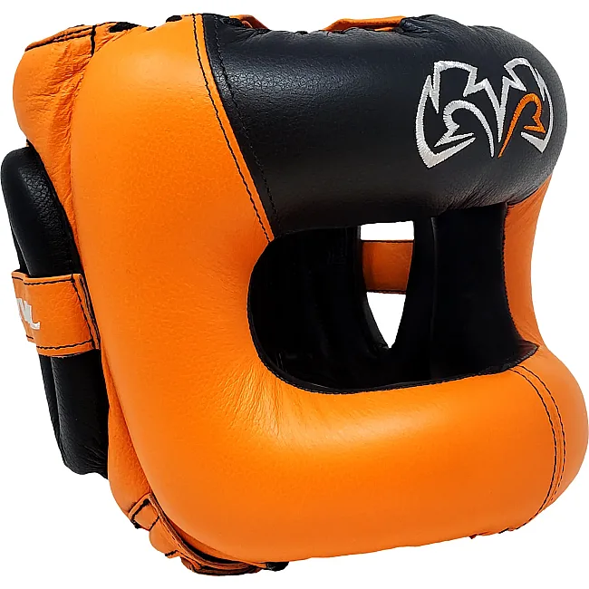 Боксерський шолом із бампером RIVAL Guerrero Orange