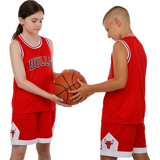 Дитяча баскетбольна форма NB-SPORT NBA BULLS BA-9968
