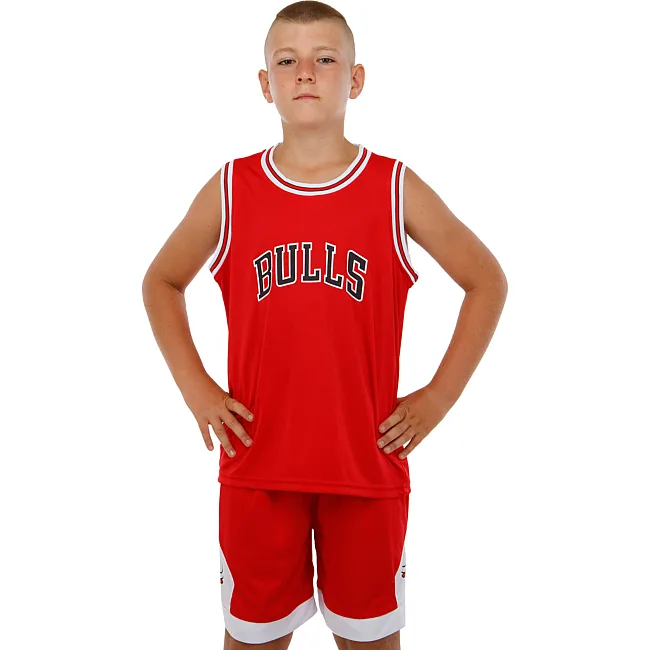 Дитяча баскетбольна форма NB-SPORT NBA BULLS BA-9968