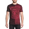 Двухсторонняя футболка AFFLICTION Free Tribe Rio Red