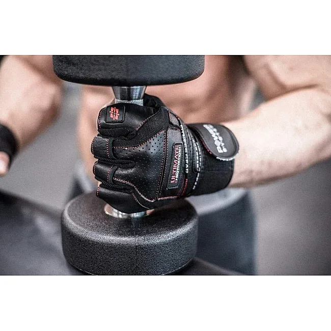 Фітнес рукавиці POWER SYSTEM PS-2810 Ultimate Motivation Black/Redine