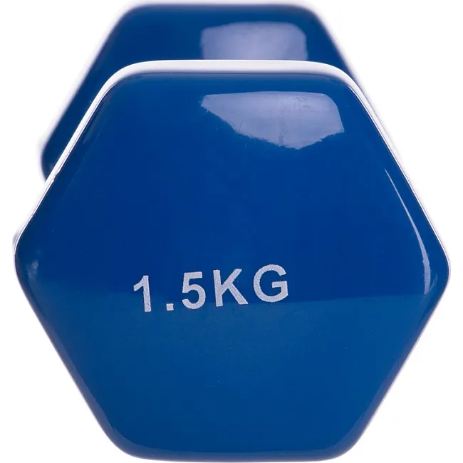 Гантель для фитнеса 1,5кг ZELART TA-2825-1,5 (упаковка 12 шт)