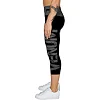 Женские капри Venum Power Leggings Crops Black Grey