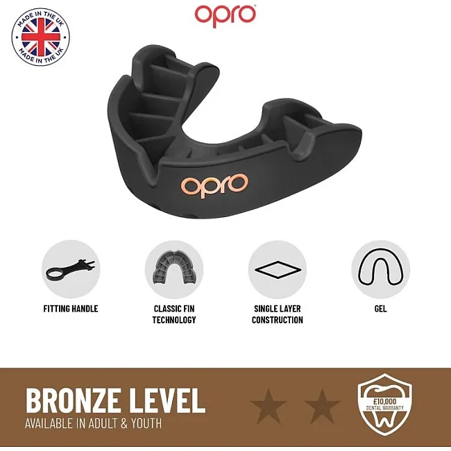 Капа для бокса OPRO Self-Fit GEN5 Bronze