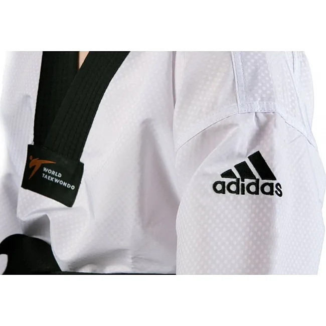 Кимоно для тхэквондо ADI-CONTEST с лицензией WT (белый) ADIDAS ADITC03WT