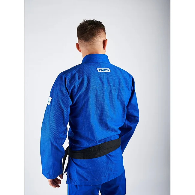 Кімоно для Джиу джитсу MANTO Base 2.0 BJJ GI Blue White