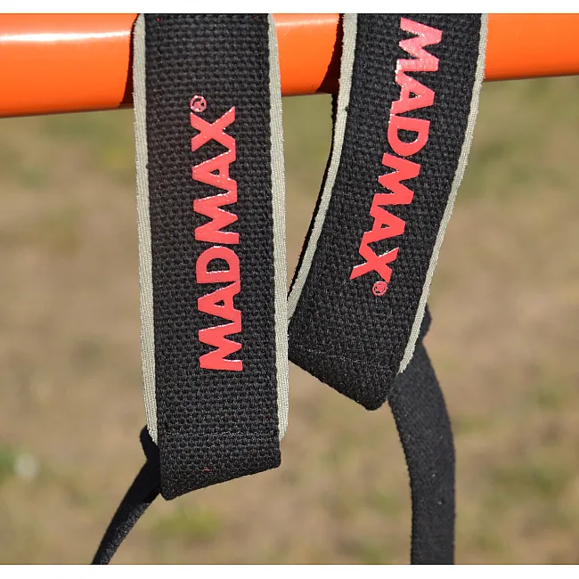Ламки для тяги MADMAX MFA-267 PWR Straps Black/Grey/Red