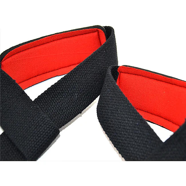 Ламки для тяги MADMAX MFA-267 PWR Straps Black/Grey/Red