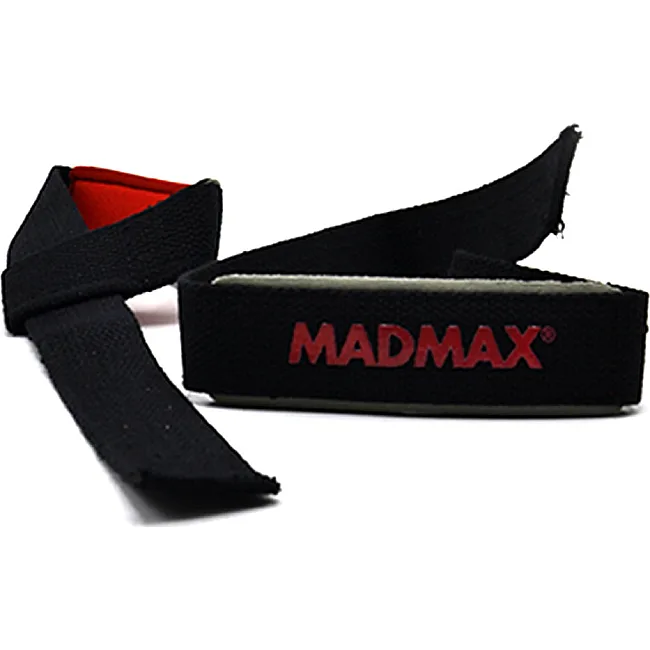 Ламки для тяги MADMAX MFA-267 PWR Straps Black/Grey/Red