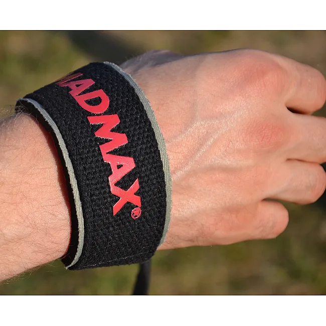 Ламки для тяги MADMAX MFA-267 PWR Straps Black/Grey/Red