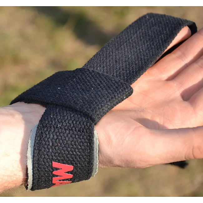Ламки для тяги MADMAX MFA-267 PWR Straps Black/Grey/Red