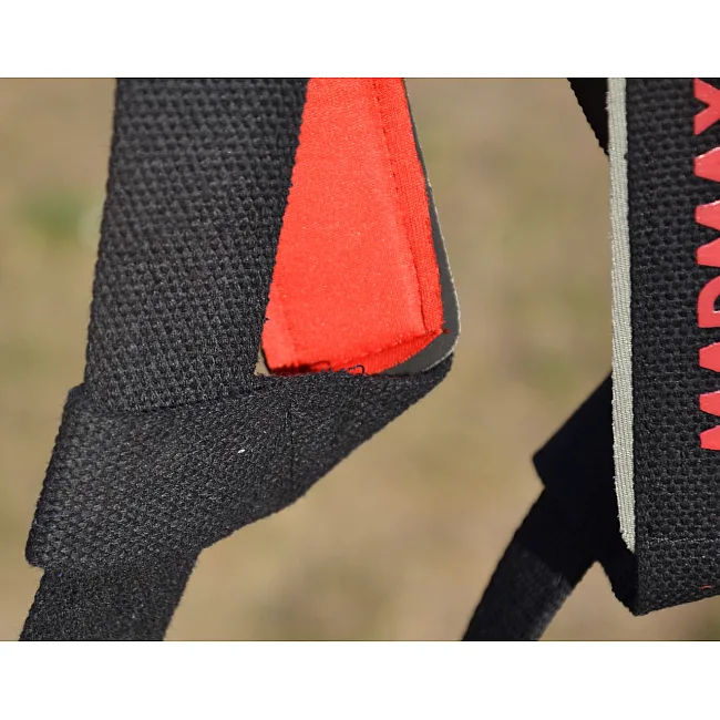 Ламки для тяги MADMAX MFA-267 PWR Straps Black/Grey/Red