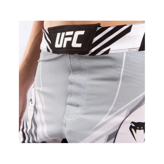 Легкі шорти для ММА VENUM Authentic UFC FightNight Short Fit Pro Line White