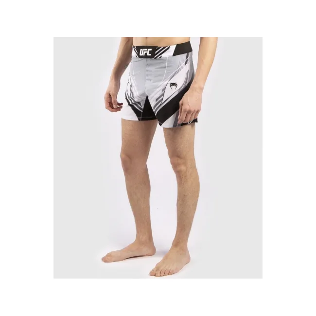 Легкі шорти для ММА VENUM Authentic UFC FightNight Short Fit Pro Line White