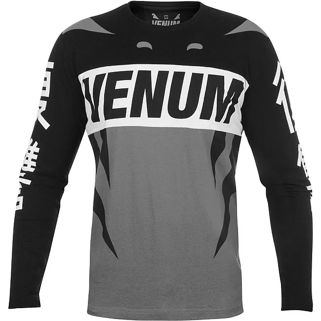 Лонгслив VENUM Revenge Grey Black
