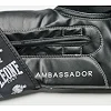 Рукавиці для боксу LEONE Ambassador Black