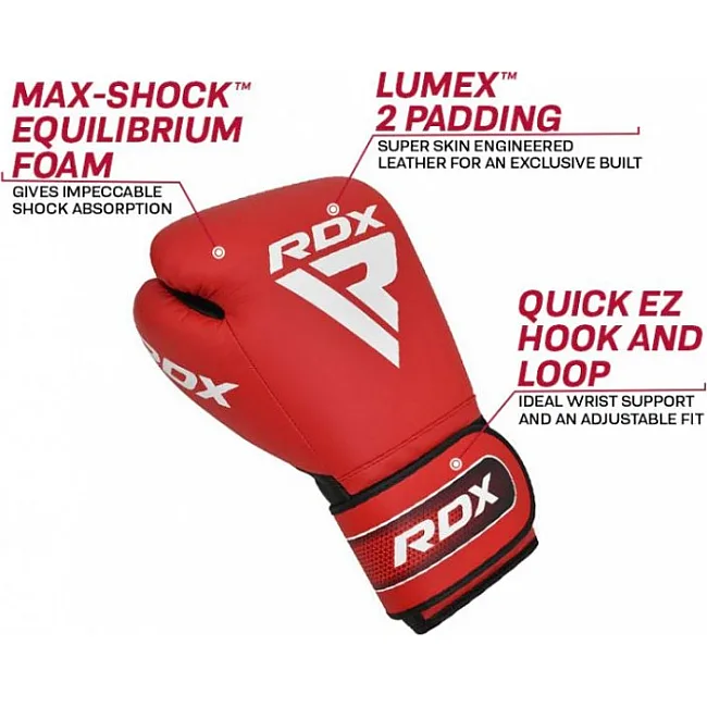 Рукавички для бокса RDX A5 Apex Red