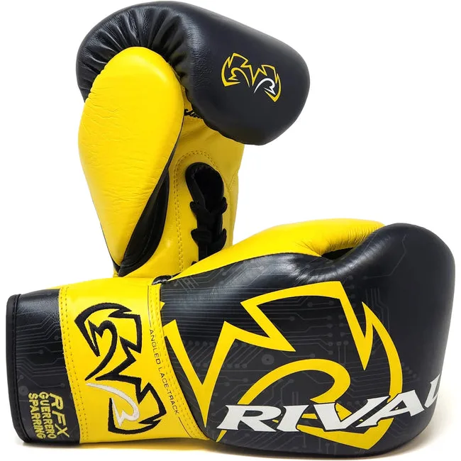 Перчатки для бокса RIVAL RFX Guerrero P4P Edition Black Yellow