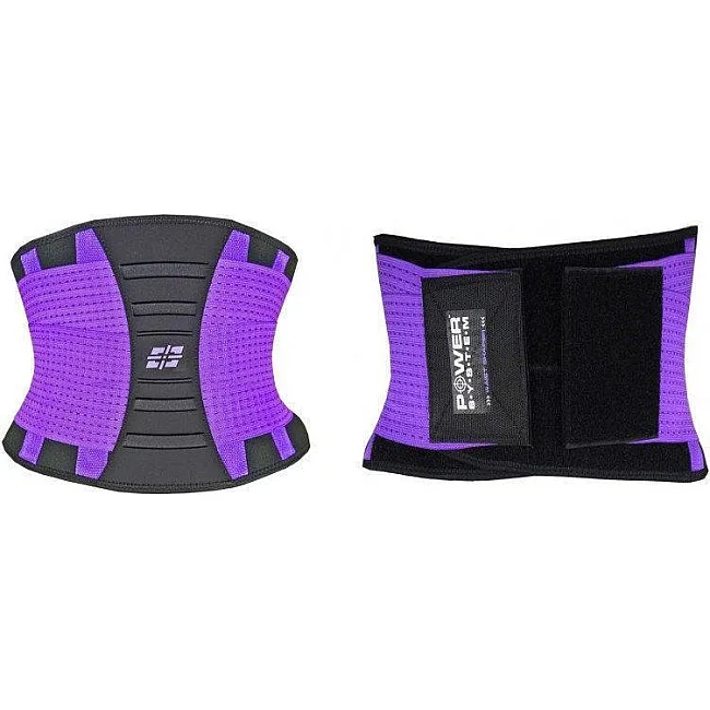 Пояс-корсет для поддержания спины POWER SYSTEM PS-6031 Purple