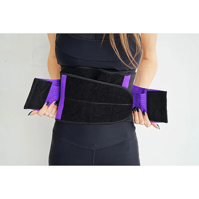 Пояс-корсет для поддержания спины POWER SYSTEM PS-6031 Purple