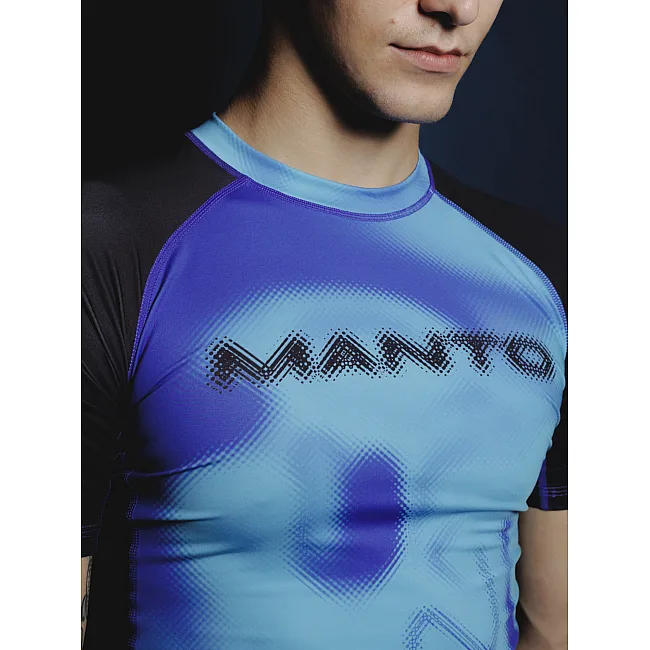 Рашгард MANTO Atomic Blue