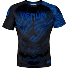 Рашгард VENUM NoGi 2.0 Short Black Blue