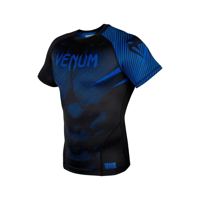 Рашгард VENUM NoGi 2.0 Short Black Blue