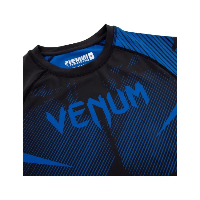 Рашгард VENUM NoGi 2.0 Short Black Blue