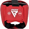 Шлем для бокса RDX с лицензией IBA Approved for Amateur Competition Red