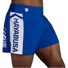 Шорти для кікбоксингу HAYABUSA Icon Kickboxing Blue White