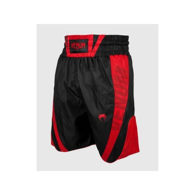 Боксерские шорты VENUM Elite - Black Red