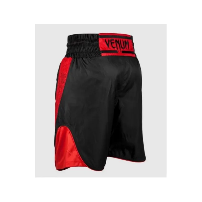 Боксерские шорты VENUM Elite - Black Red