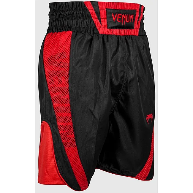 Боксерские шорты VENUM Elite - Black Red
