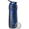 Спортивный шейкер-бутылка BLENDERBOTTLE SportMixer Flip 28oz/820мл Navy