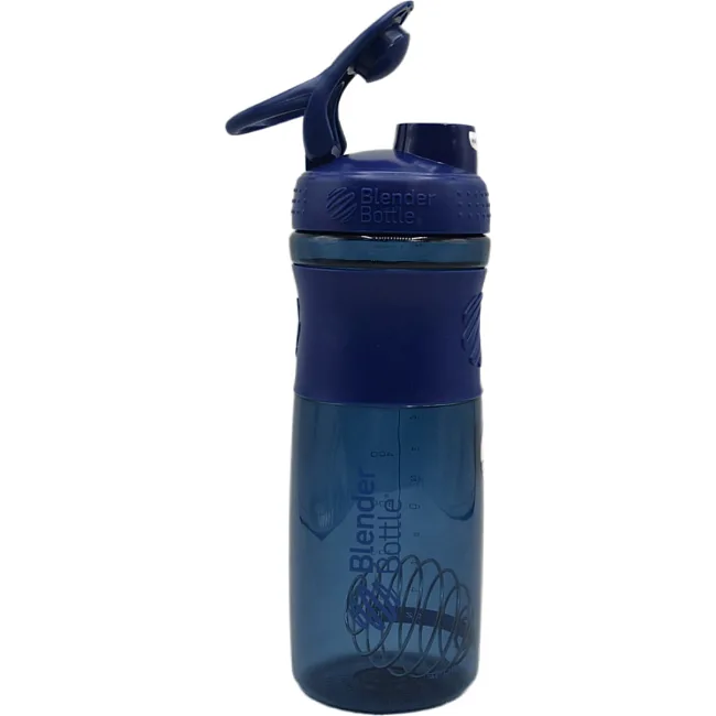 Спортивный шейкер-бутылка BLENDERBOTTLE SportMixer Flip 28oz/820мл Navy