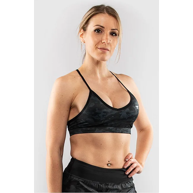 Спортивный топ VENUM Defender Sport Bra Black Black