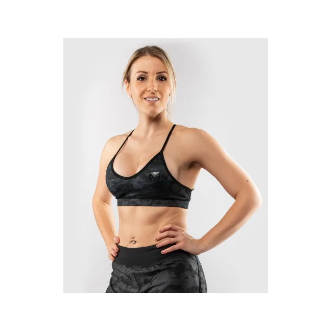 Спортивный топ VENUM Defender Sport Bra Black Black