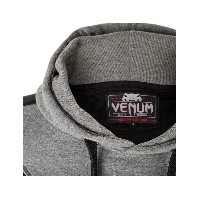 Толстовка VENUM Assault Hoodie Black Grey