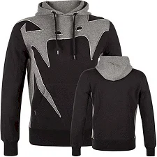 Толстовка VENUM Assault Hoodie Black Grey