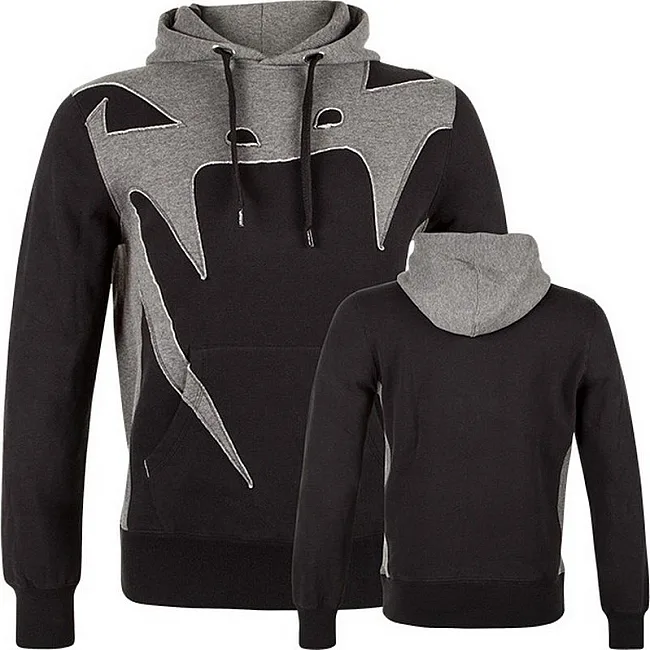 Толстовка VENUM Assault Hoodie Black Grey